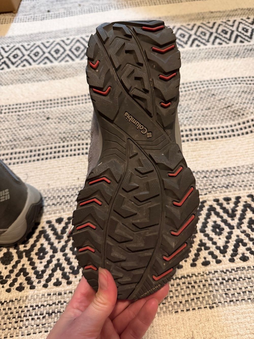 Columbia Gray Hiking Boots with Pink Interior - Picture 11 of 16